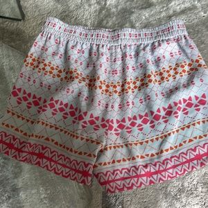 BCBG Geometric shorts